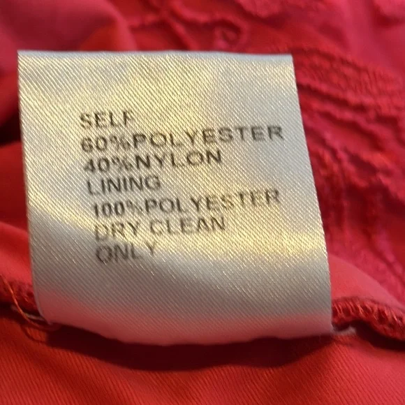 Tadashi Shoji Elegant coral Dress size 16 - Picture 8 of 8